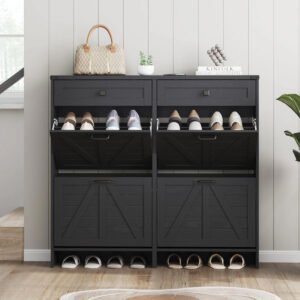 Modern European style furniture porch shoe cabinet-JMJ-S001